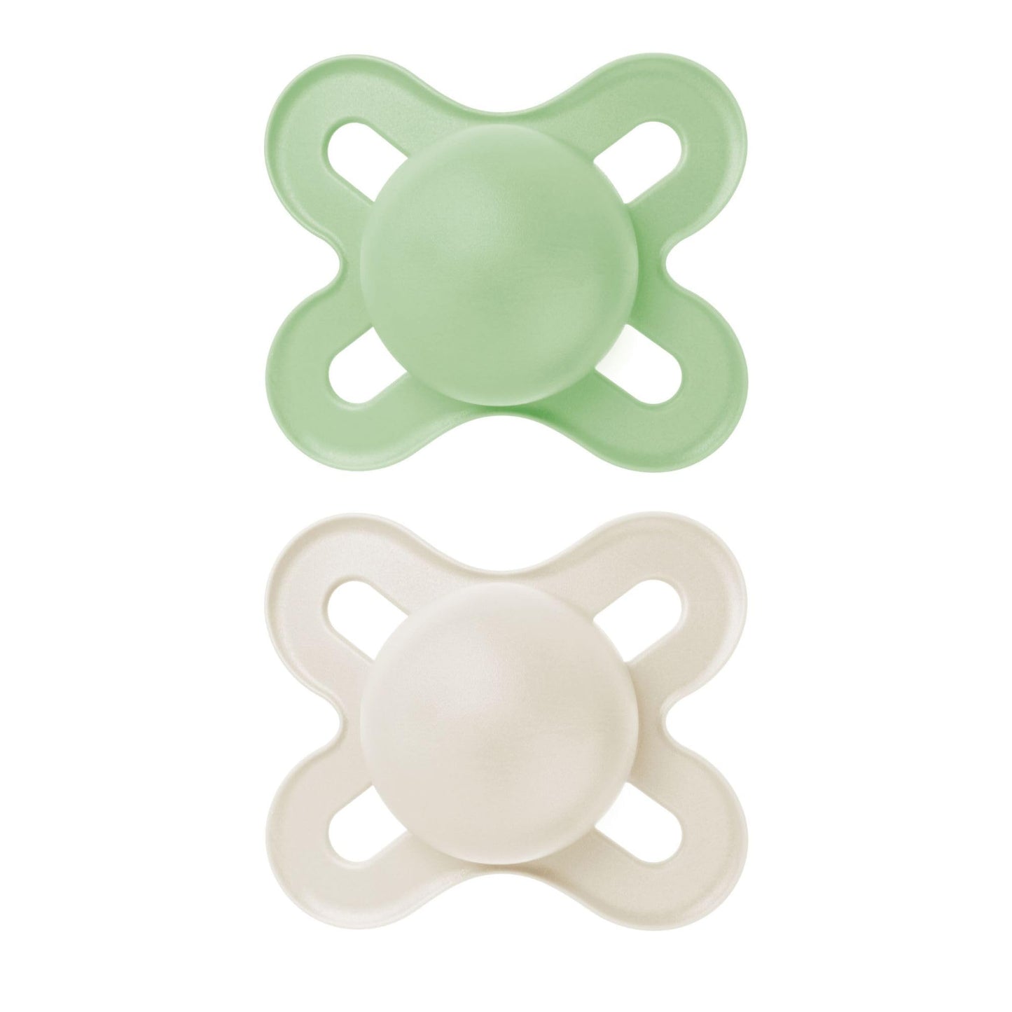 MAM Original Start - Chupetes de bebé mate para 0-3 meses, pezón de silicona sin BPA, fácil de limpiar, ideal para bebés recién nacidos, desarrollado con expertos médicos, 2 unidades de Binkies con