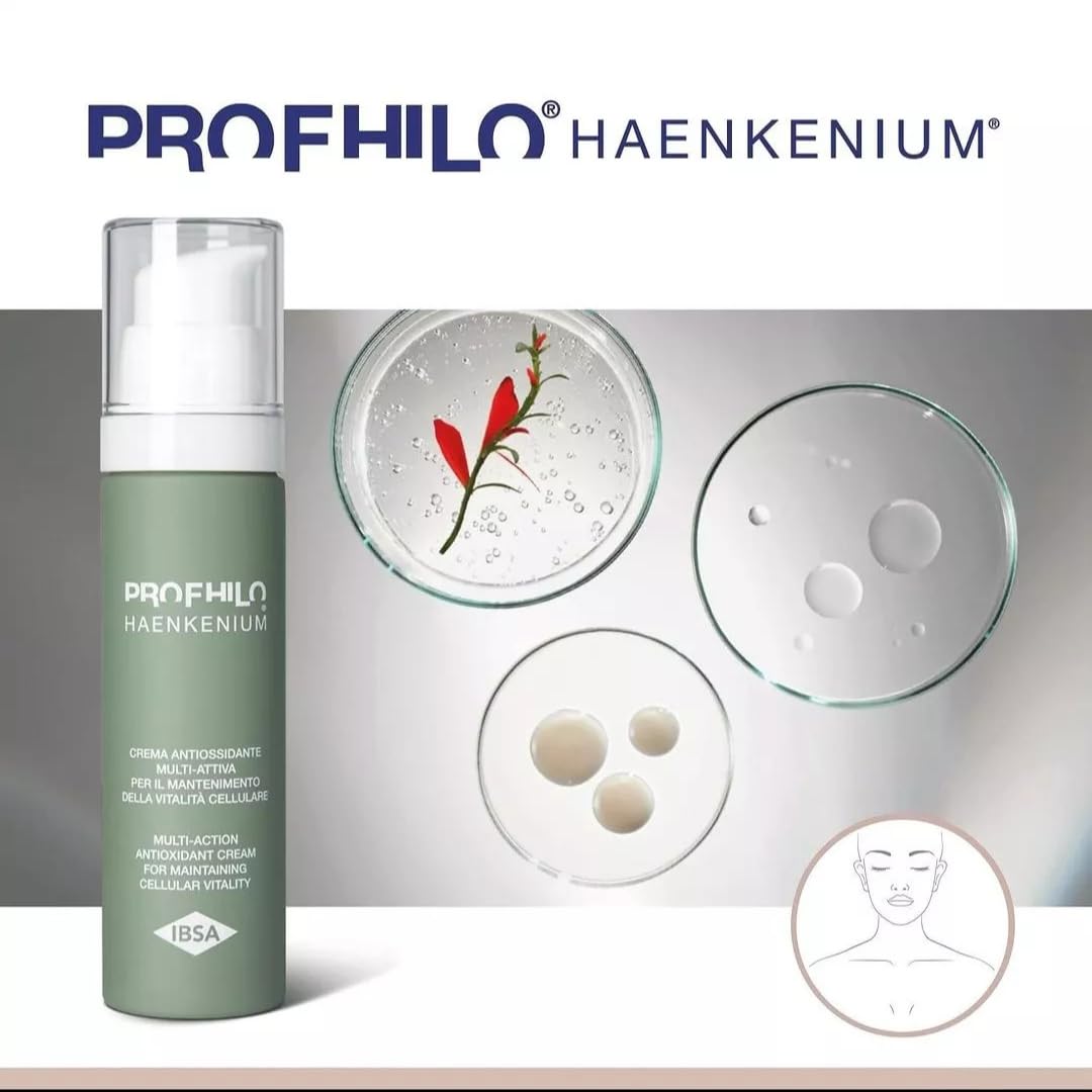 Profhilo Haenkenium 50ml |Crema Facial Italiana, Antiarrugas, Mantiene la Vitalidad de la Piel.