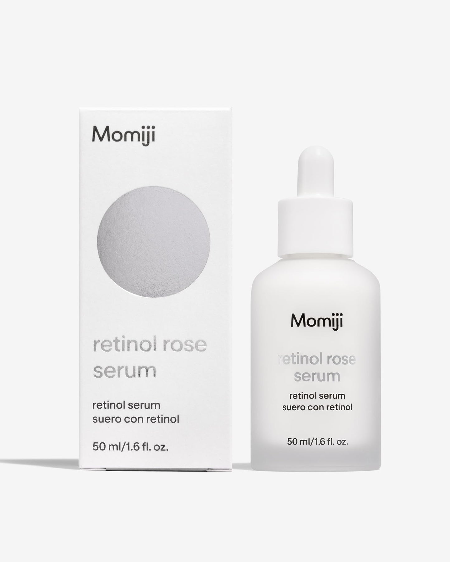 Momiji Retinol Rose Serum, suero con retinol 3%, fórmula niosomada, con acido hialurónico 50ml