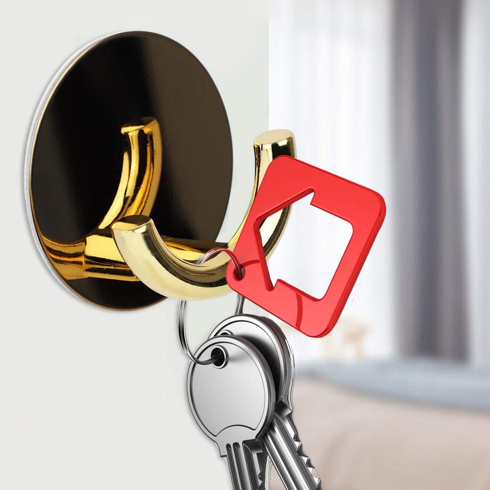 Gancho Colgante Acero Inoxidable Dorado para Puerta y Pared Cocina y Baño