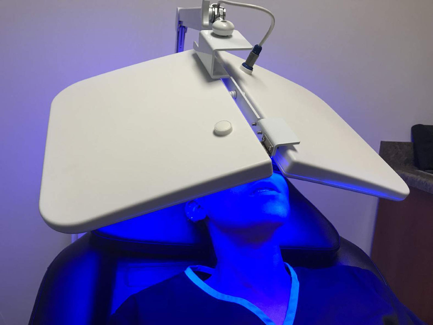Hydraskincare 3Color PDT Luz LED fotodinámica Cuidado Facial antienvejecimiento Máquina de terapia fotónica, u-1