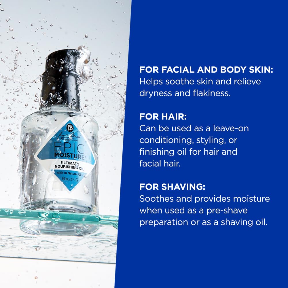 Aceite Nutritivo Jack Black MP 10 Argán y Marula Orgánica para Piel y Cabello