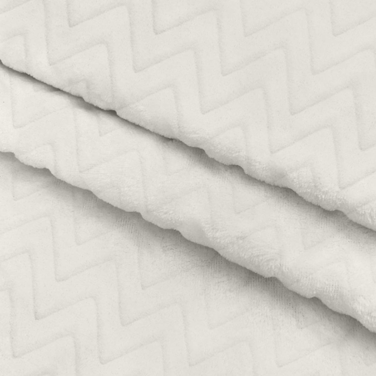 Nap Baby Cobijas para Bebé, Tipo Cobertor para Bebé | Frazadas Bebé Recién Nacido ó Toddler | Cobija 68x100 cm - Zig Zag Off-White