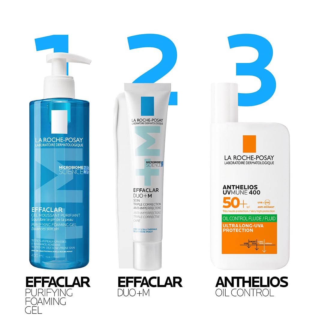 La Roche-Posay Effaclar DUO (+) M Crema hidratante anti-imperfecciones, 40ml