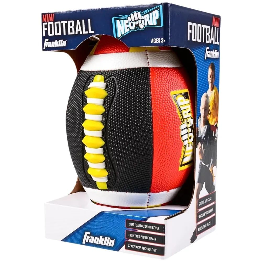Franklin Sports Neo Grip Mini Balón de Futbol Americano