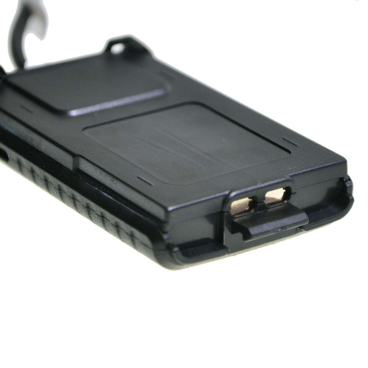 Adaptador de batería TENQ para Coche en Negro para Radio de Dos Vías Baofeng Uv-5r Uv-5re Uv-5rb