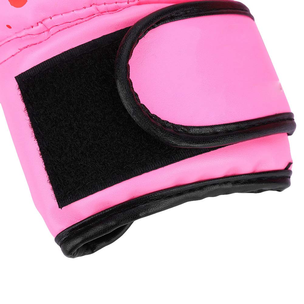 Guantes de Boxeo para niños de Poliuretano para Sparring y Entrenamiento, para niños de 2 a 11 años, Color Rosa Equipo Deportivo Infantil