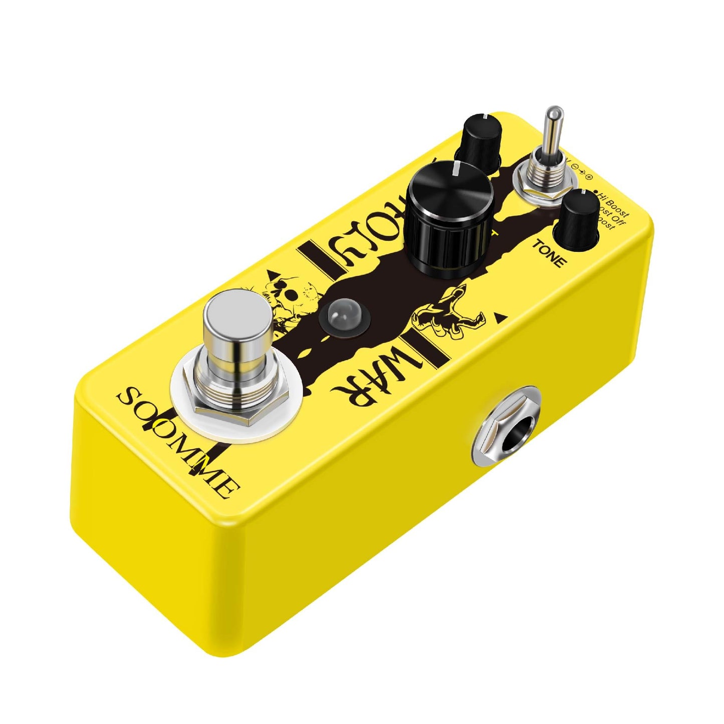 Pedal de Guitarra SOOMME Heavy Metal Mini Atom Efecto Único True Bypass