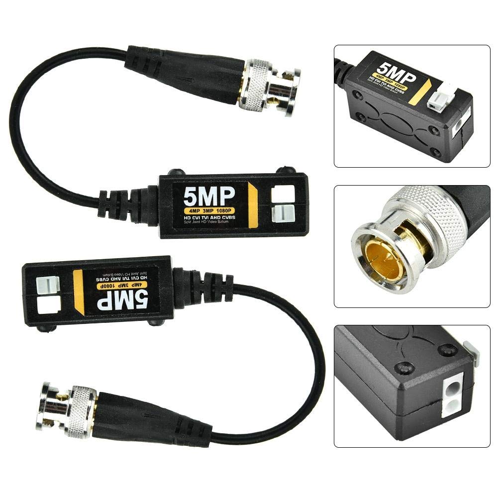 Transceptor de balun pasivo de Video de CVBS pasivo de Video HD-CVI AHD TVI con división HD/CVI Dividido