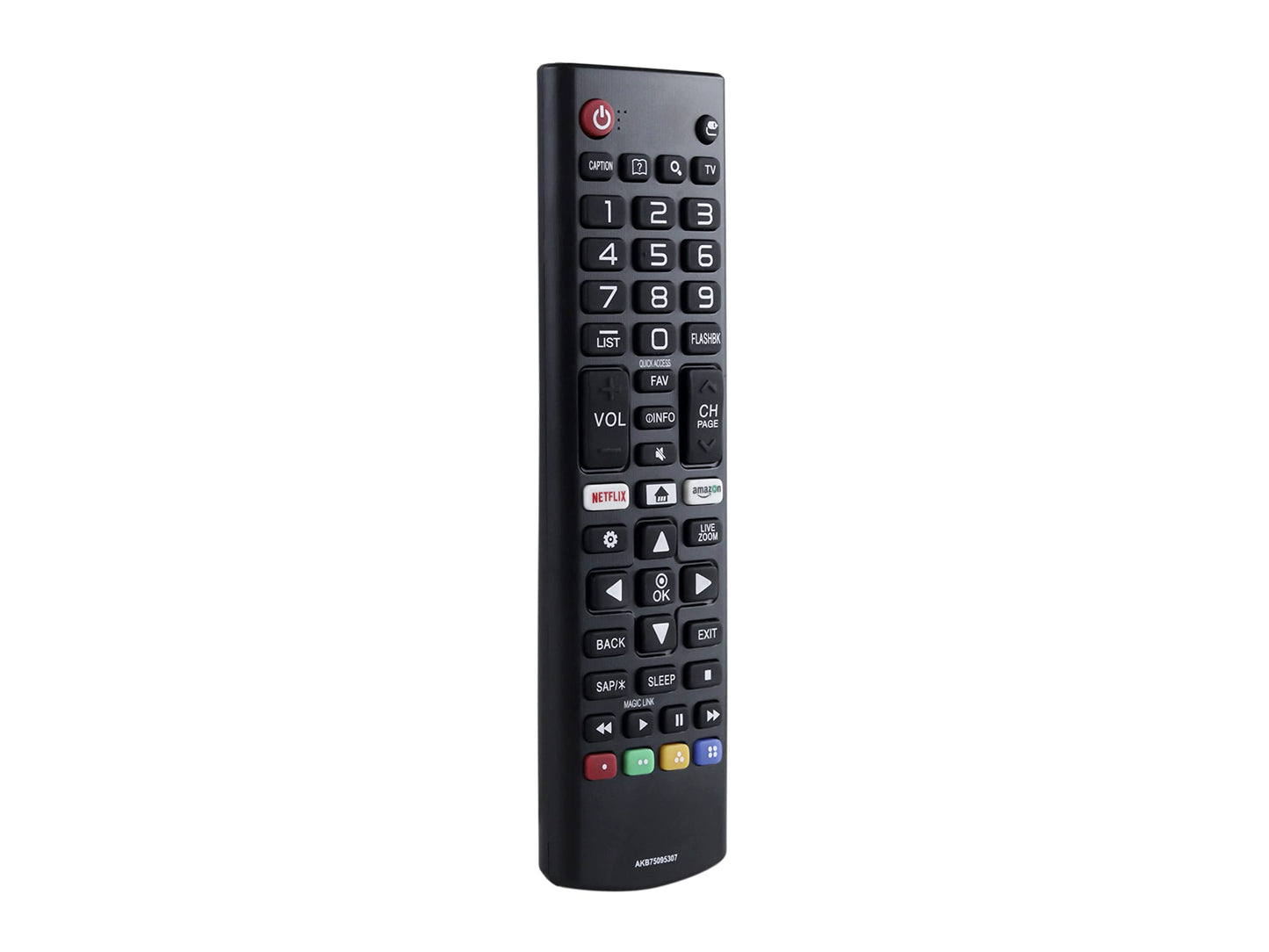 CONTROL EXPERT - Control Remoto Compatible con LG AKB75095315 AKB75095307 Reemplazo Universal Smart TV Netflix Amazon Magic Link LCD TV 43UJ6500 43UJ6560 49UJ6500 49UJ6560 55UJ6520 55UJ6540