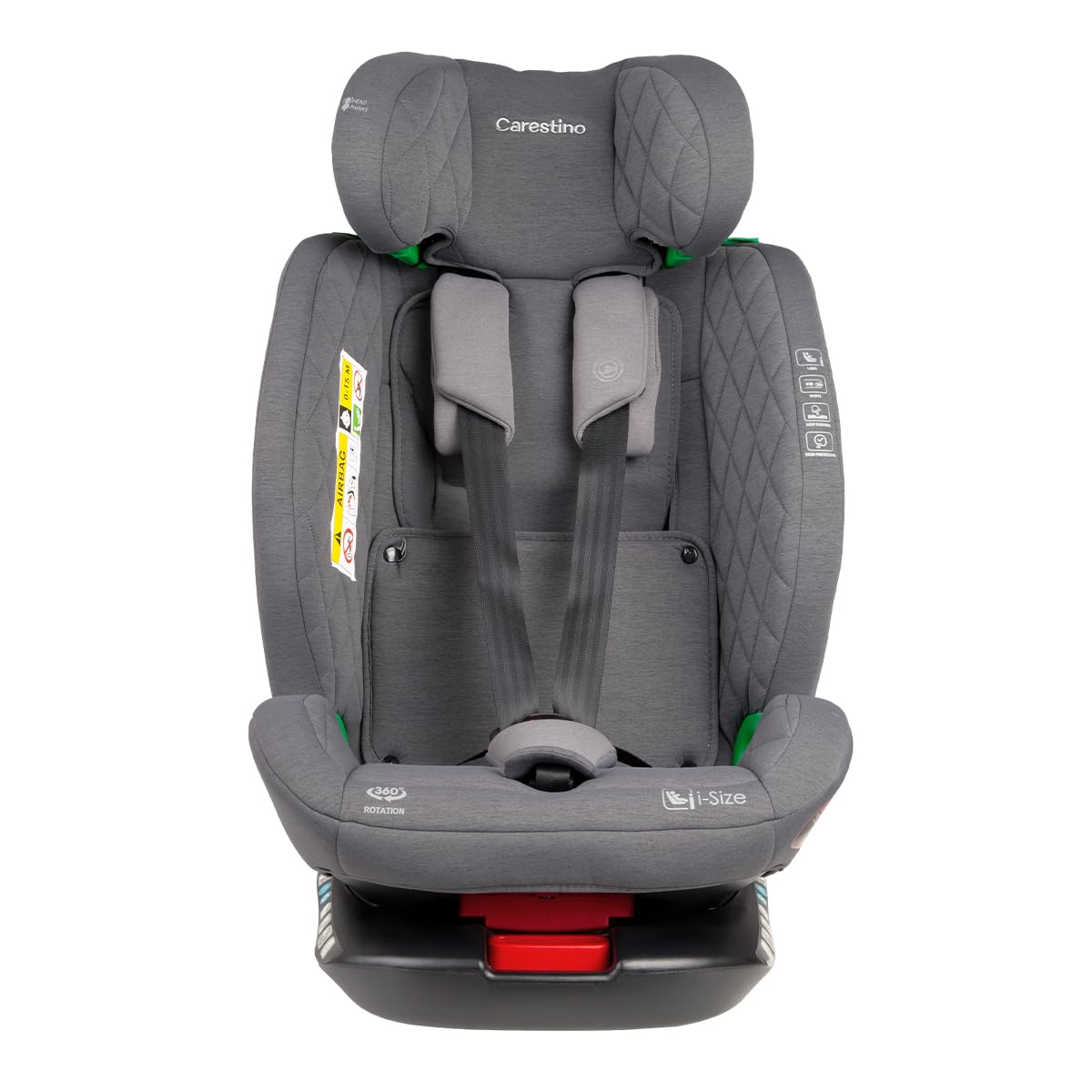 Carestino - Bebes Felices Infant Toddler Car Seat Gris 150cm