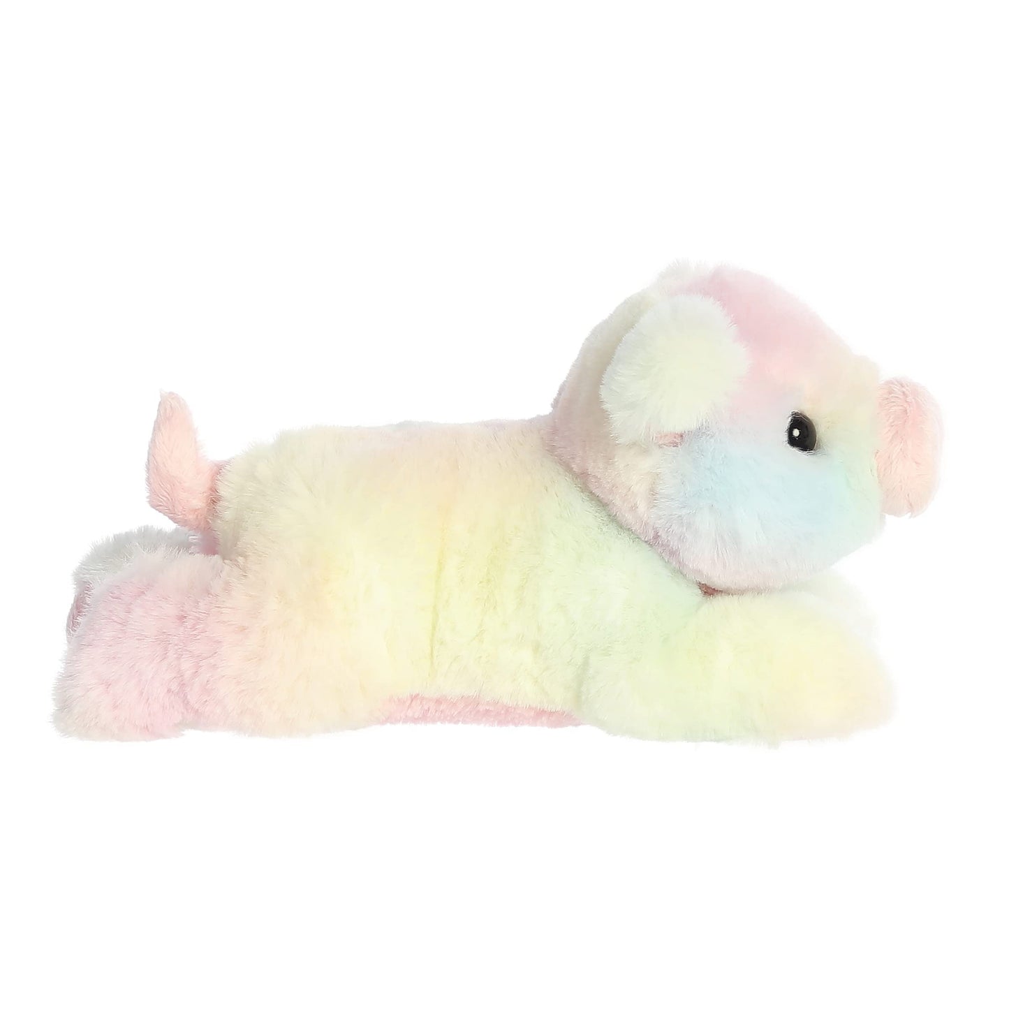 Aurora® Adorable Mini Flopsie™ Piglet Animal de Peluche - Facilidad para Jugar - Compañeros atemporales - Arco Iris, de 8 Pulgadas