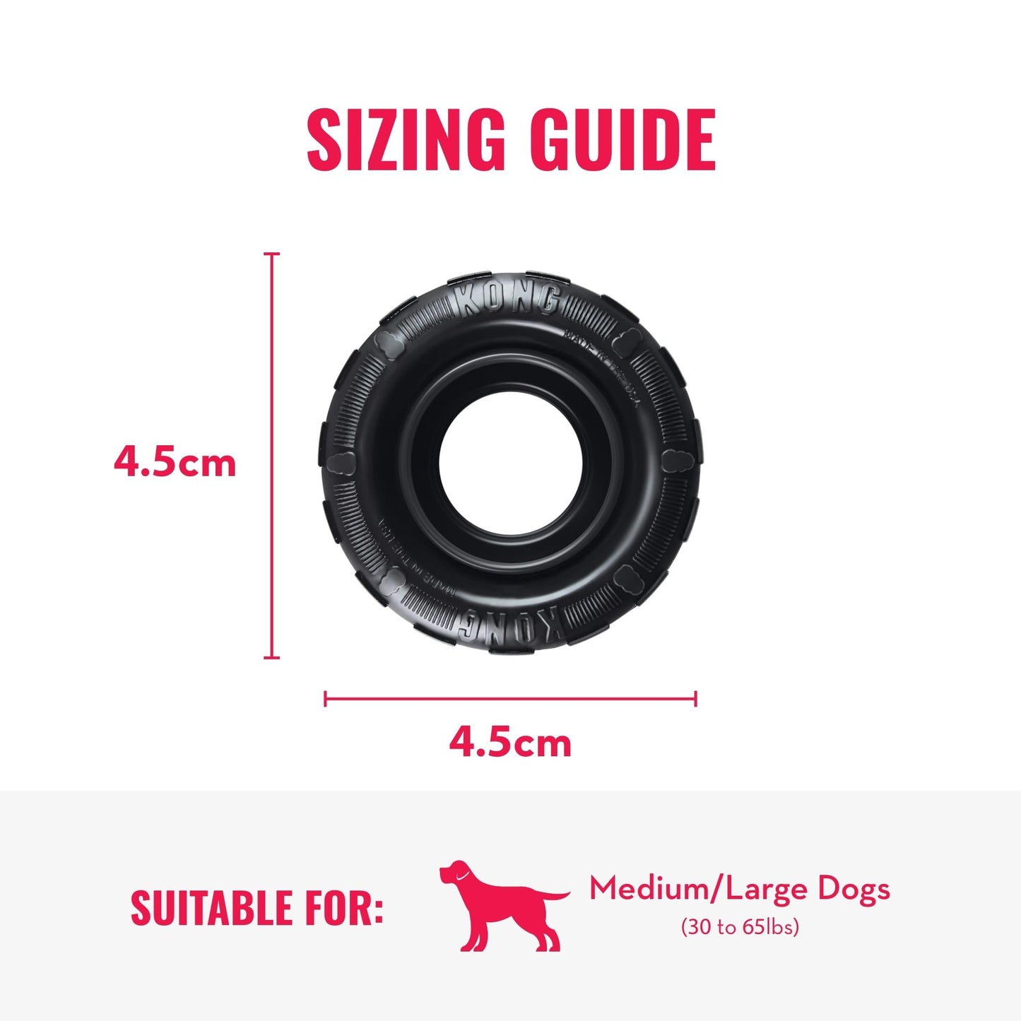 KONG Llanta Extreme Dog Toy