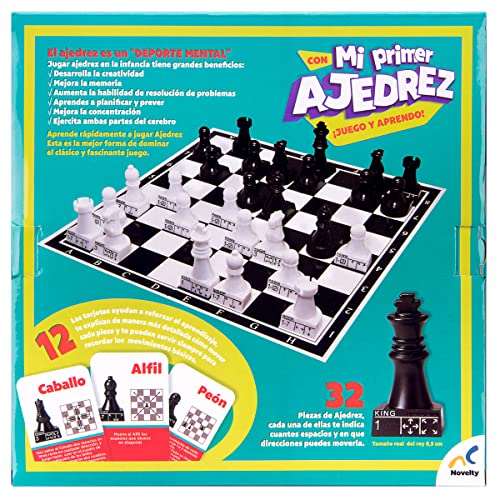 Juego de Mesa Novelty Corp Ajedrez Maestro Infantil para Niños