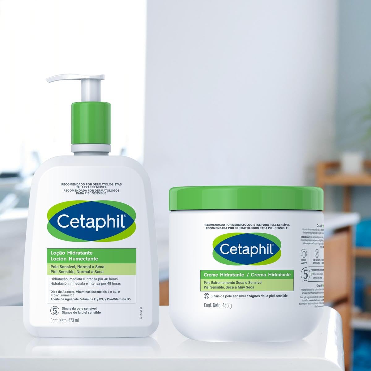 CETAPHIL Crema Hidratante 1 pz 250 g Restablece la Barrera Natural de la Piel en 1 Semana Recomendada por Dermatólogos para Piel Sensible