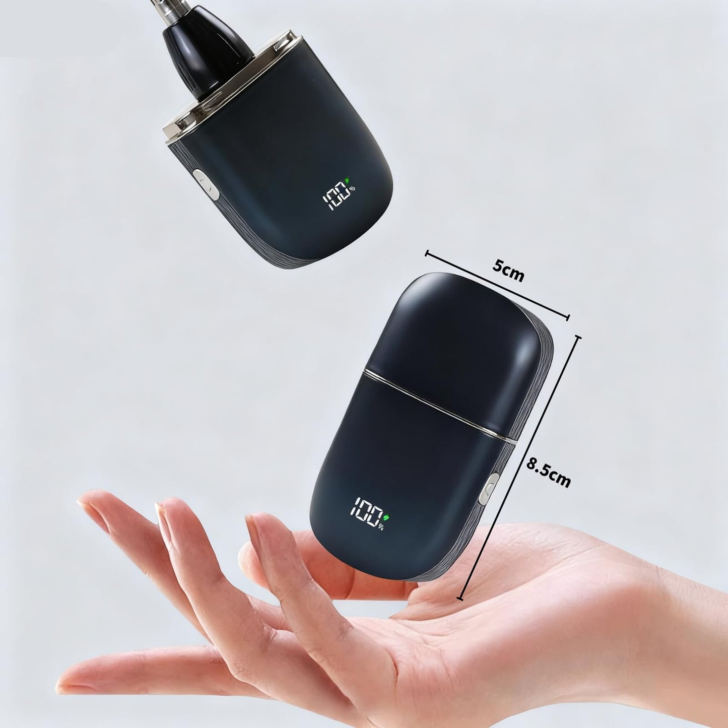 ETRTNVB 6 En 1 Recortadora De Vello Nasal Recargable, Afeitadora Electrica Hombre Nariz, Depiladora De Nariz Y Orejas, USB Recargable, Pelo De La Nariz/barba/cabello/cejas/axilas/piernas