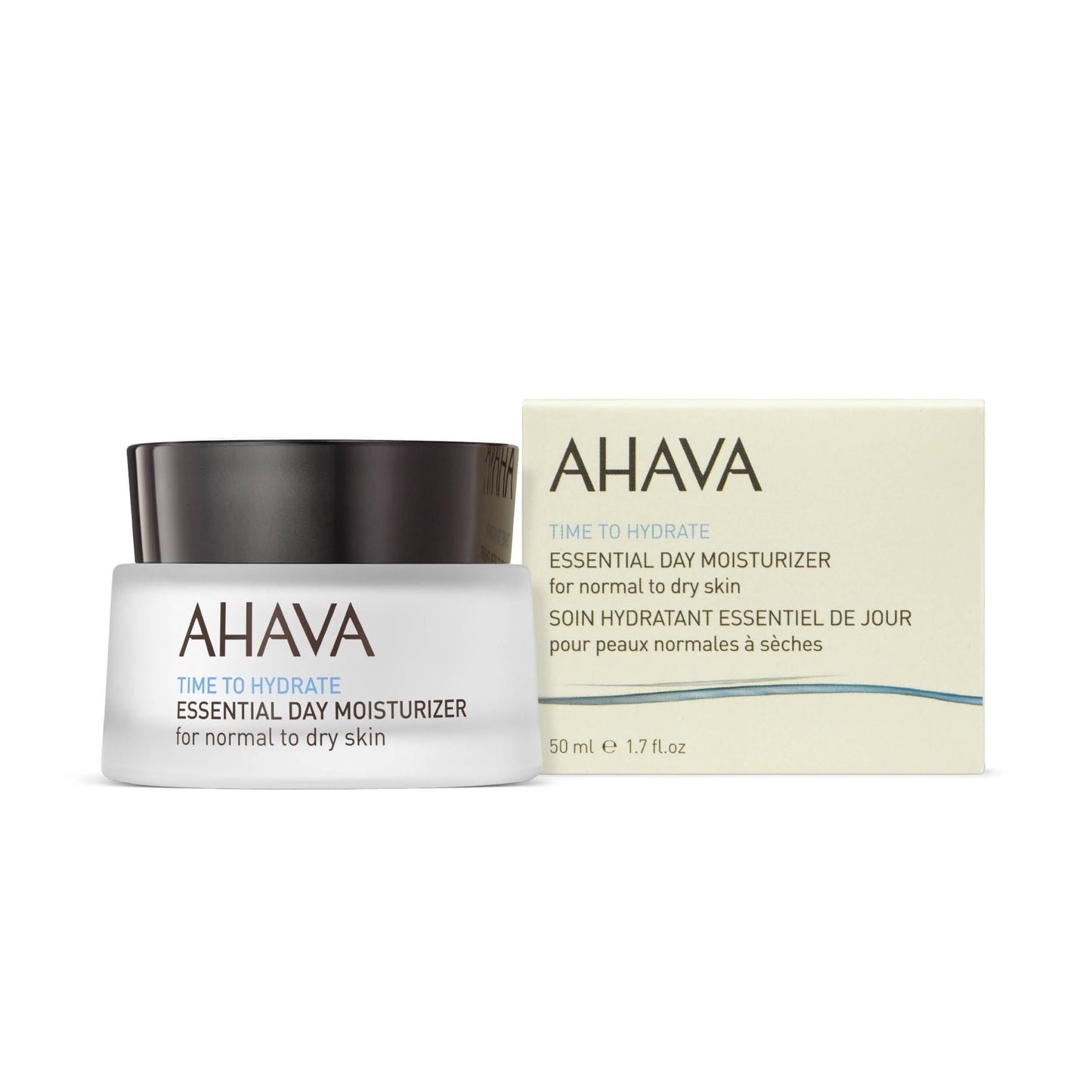 Crema Hidratante AHAVA con Minerales del Mar Muerto - Protección Diaria Esencial.
