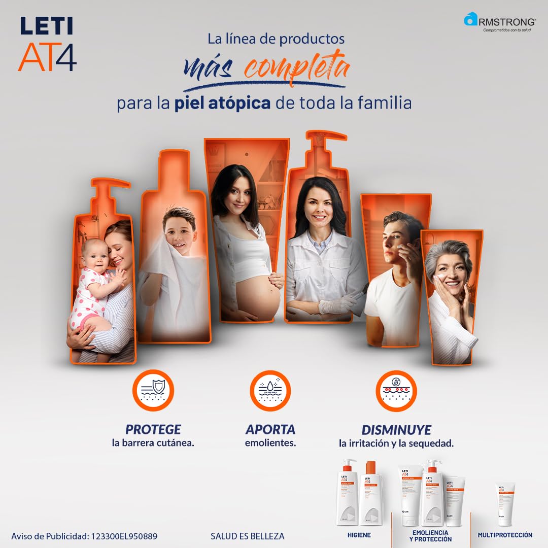 Leti At4 Crema Facial Tubo de 50ml
