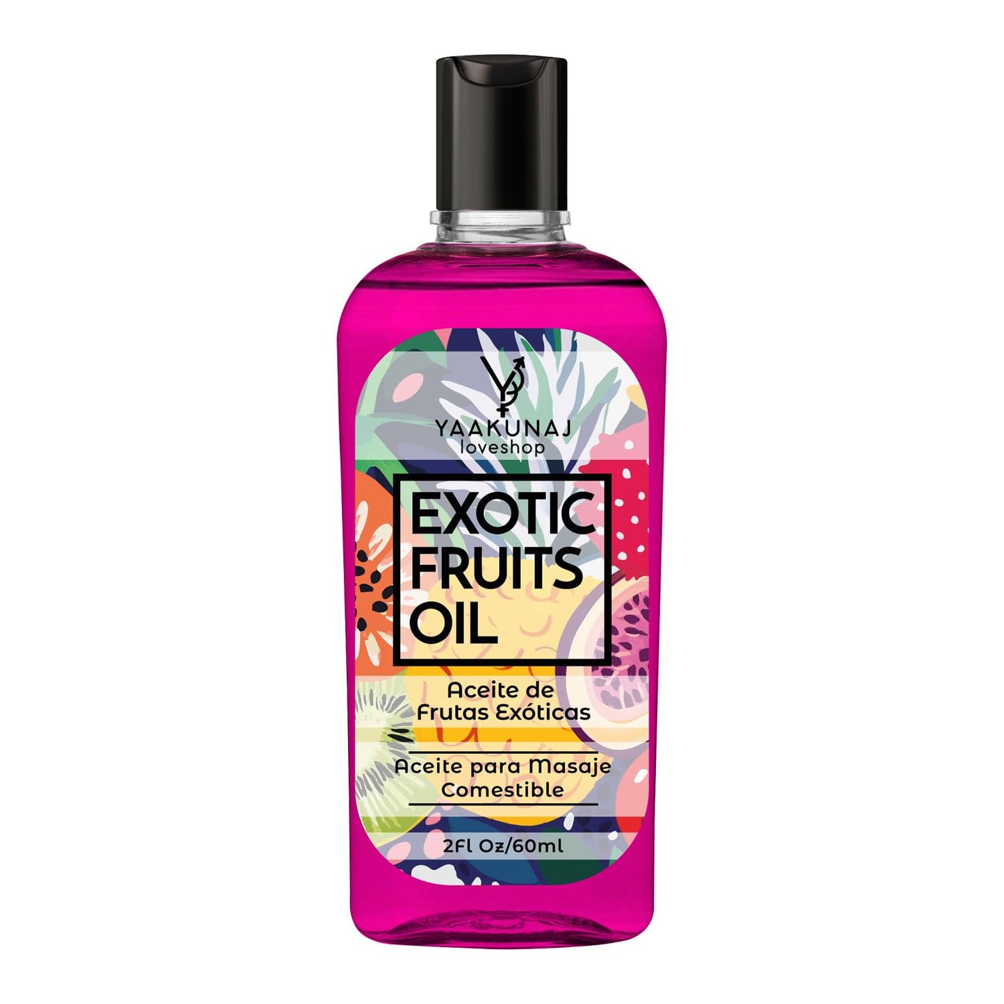 Aceite Para Masaje Yaakunaj Love Shop Fruta Exotica Comestible 60 ml