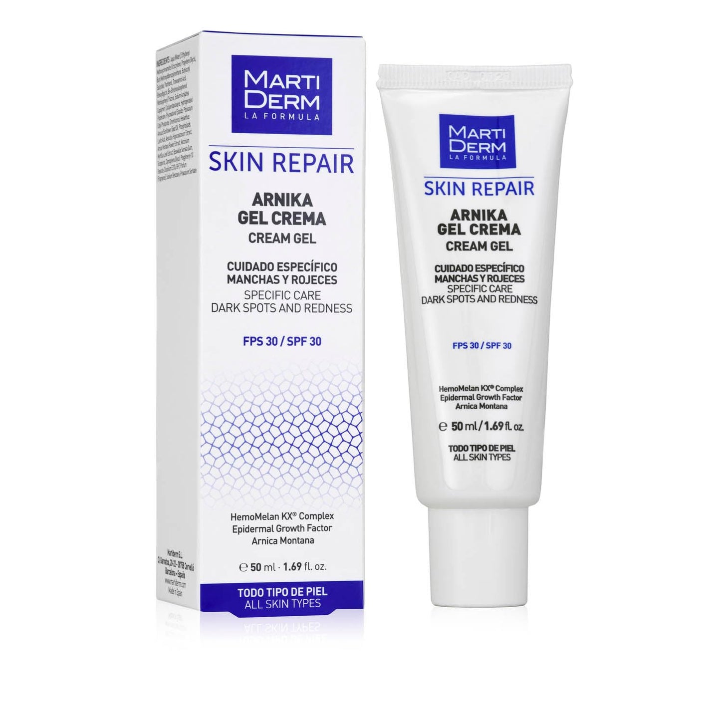 Martiderm Arnika Gel Crema Reparadora FPS30-50 ml