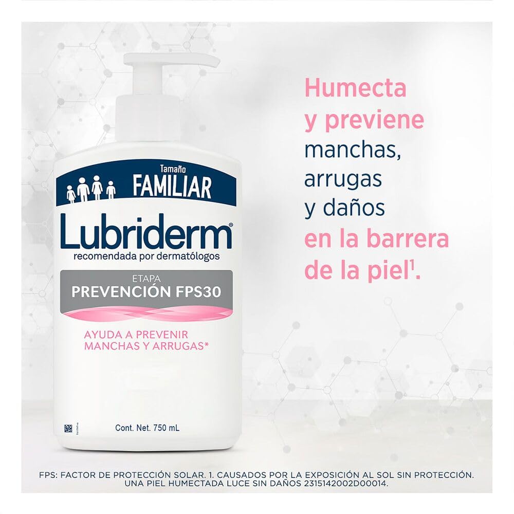 Crema Corporal LUBRIDERM Prevención 750 ml