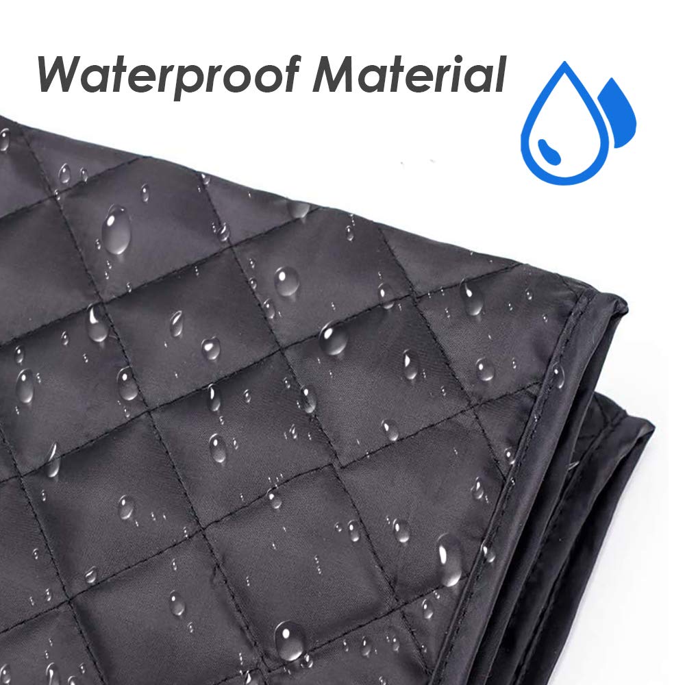 COOSOO - Funda para cafetera, resistente a las manchas, lavable, con bolsillo de almacenamiento, protección contra el polvo, cafetera y electrodomésticos, para cocina