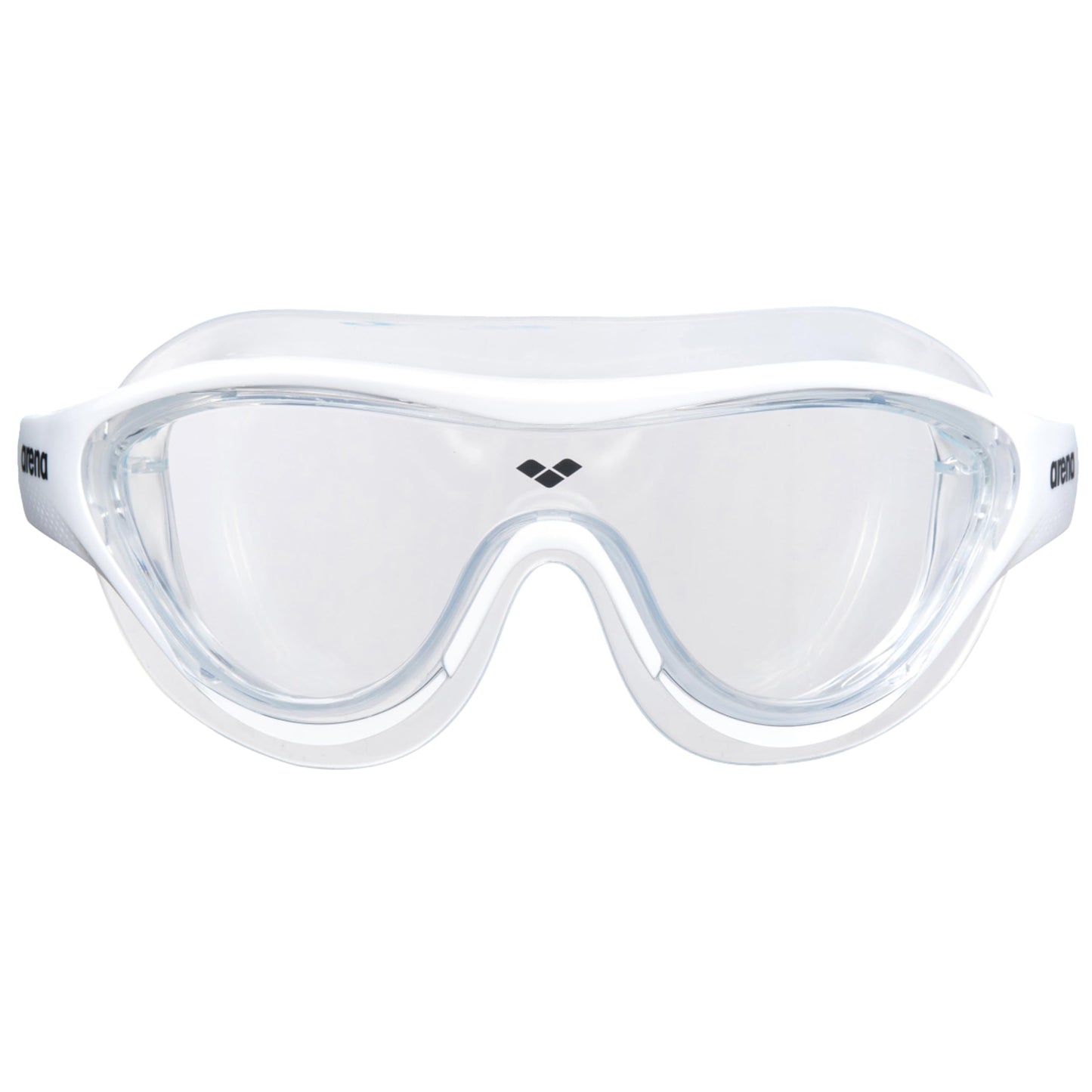 Arena The One Mask Jr - anteojos de natación Juveniles para niños y niñas, Transparente/Azul Claro