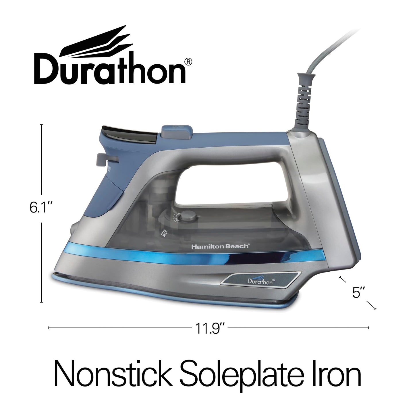 Plancha con base antiadherente Durathon Hamilton Beach
