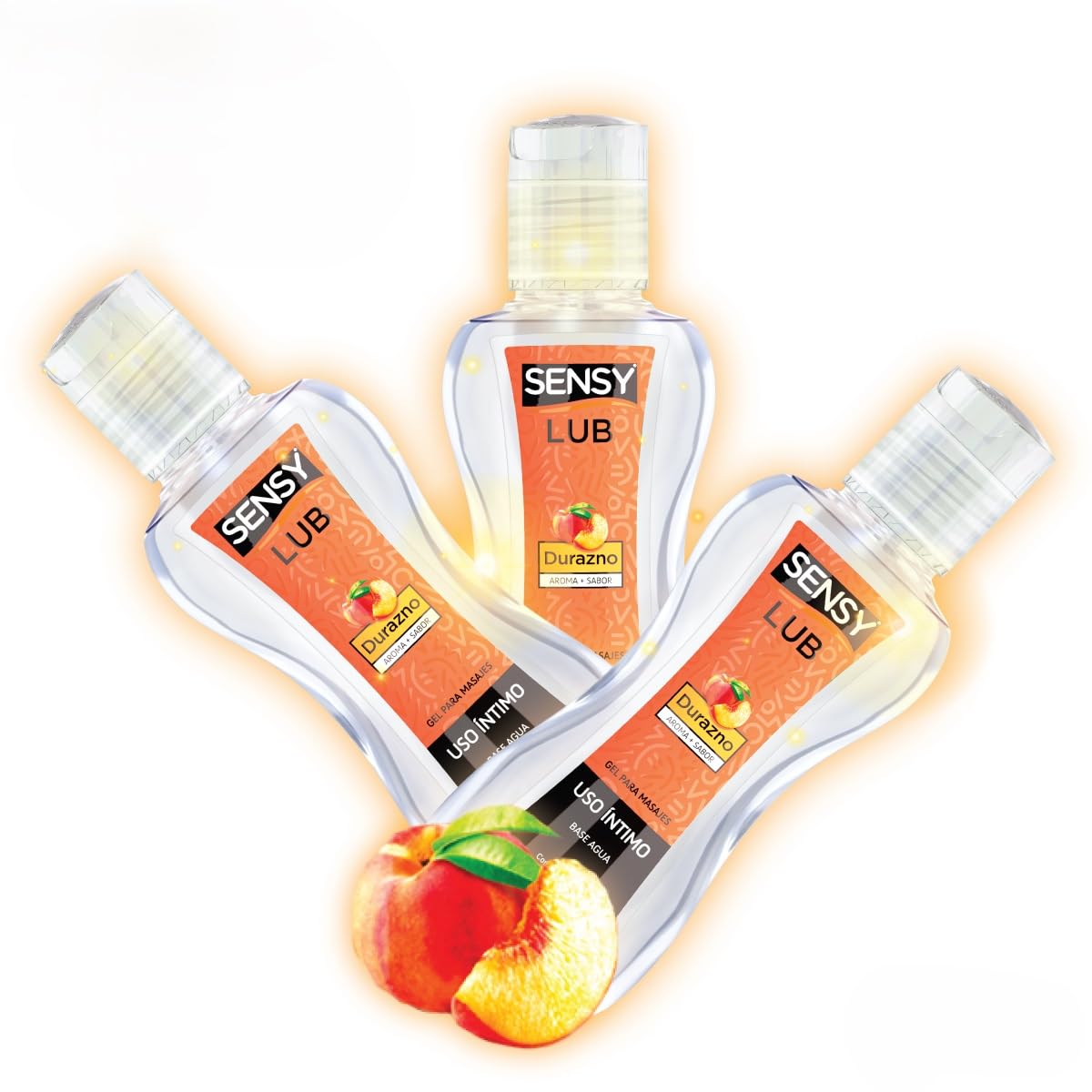 Gel Lubricante ntimo Sensylub Durazno 3 Pack Base Agua Cremas y Ms Gel Lubricante ntimo Sensylub Durazno 3 Pack Base Agua Cremas y Ms