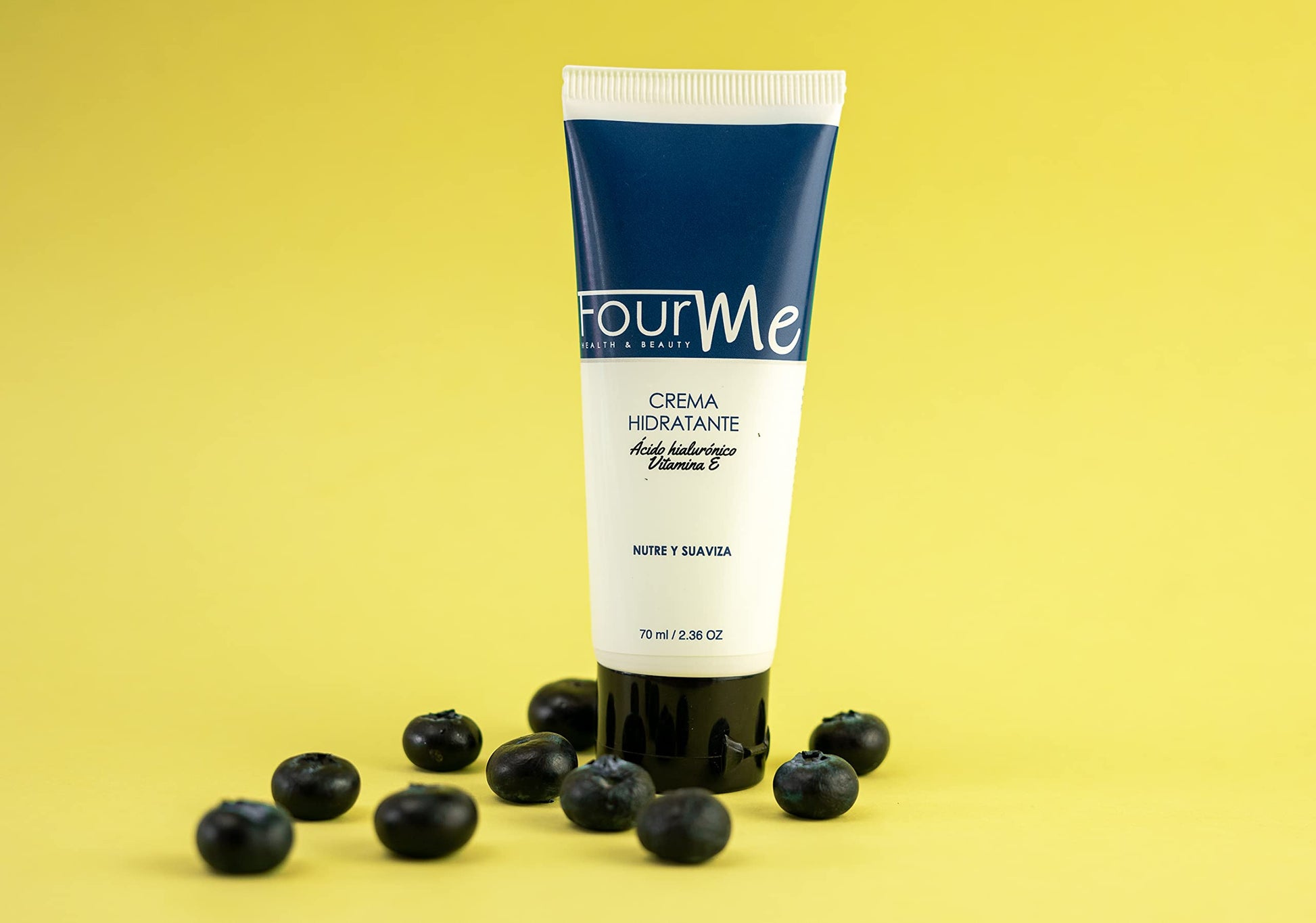 Crema Hidratante Fourme ácido hialurónico Vitamina E nutre y suaviza 3x1 - Fourme