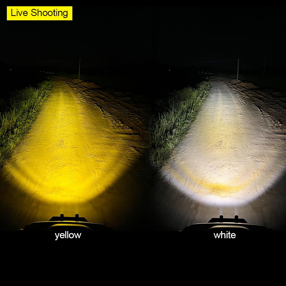 EXZEIT M1060 - Kit de luces antiniebla auxiliares para motocicleta