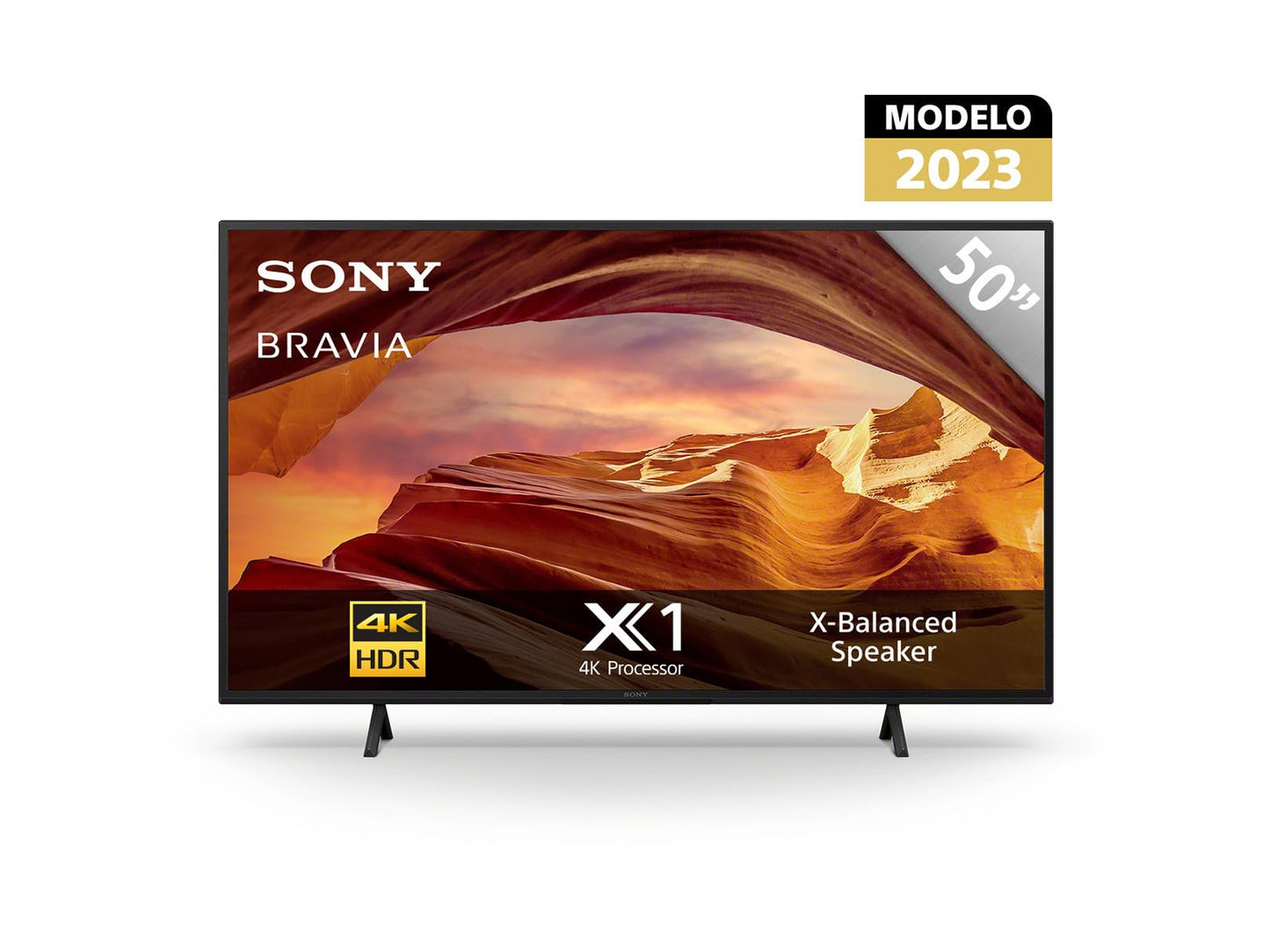 Sony Pantalla 50 Pulgadas KD-50X77L BRAVIA LED 4K UHD Smart Google TV