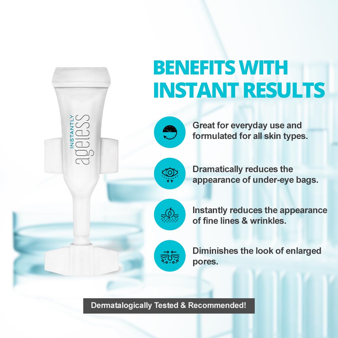 Instantly Ageless Facelift in A Box - 1 Box of 25 Vials