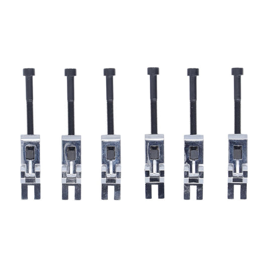 6 Sillines de Metal para Trémolo de Guitarra, de Doble Bloqueo, Sillín de Cuerda para Puente de Guitarra Eléctrica Floyd Rose con Sillín de Cuerda Bloqueado para