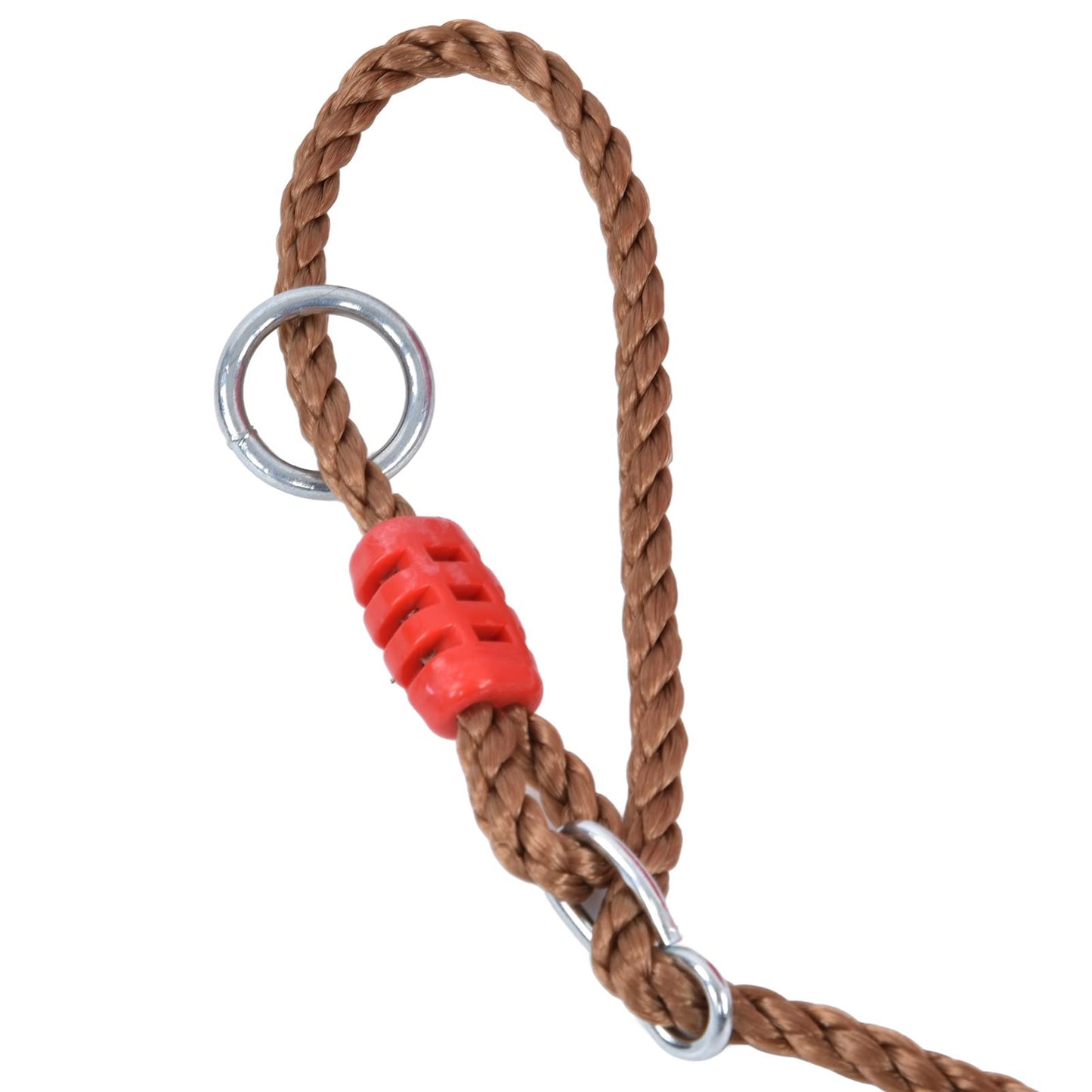 FOUF Columpio de Bola Inflable, Columpio para Niños Y Columpio de árbol, Plataforma de Columpio de Cuerda, Columpio, Accesorios para Patio de Recreo, 29 Cm/11,4 Pulgadas, Rojo Pequeño con Cadena
