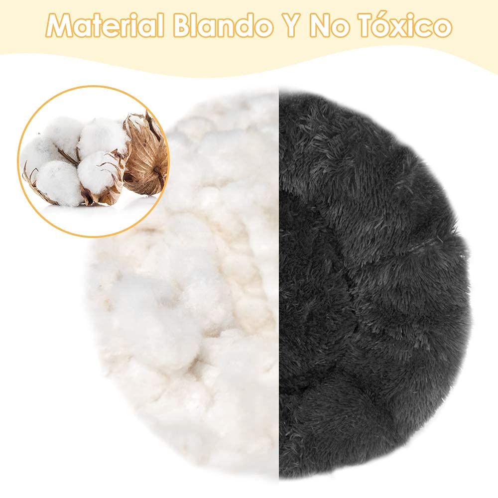 Cama para Mascotas SlowTon Felpa Suave Antideslizante Impermeable y Cómoda