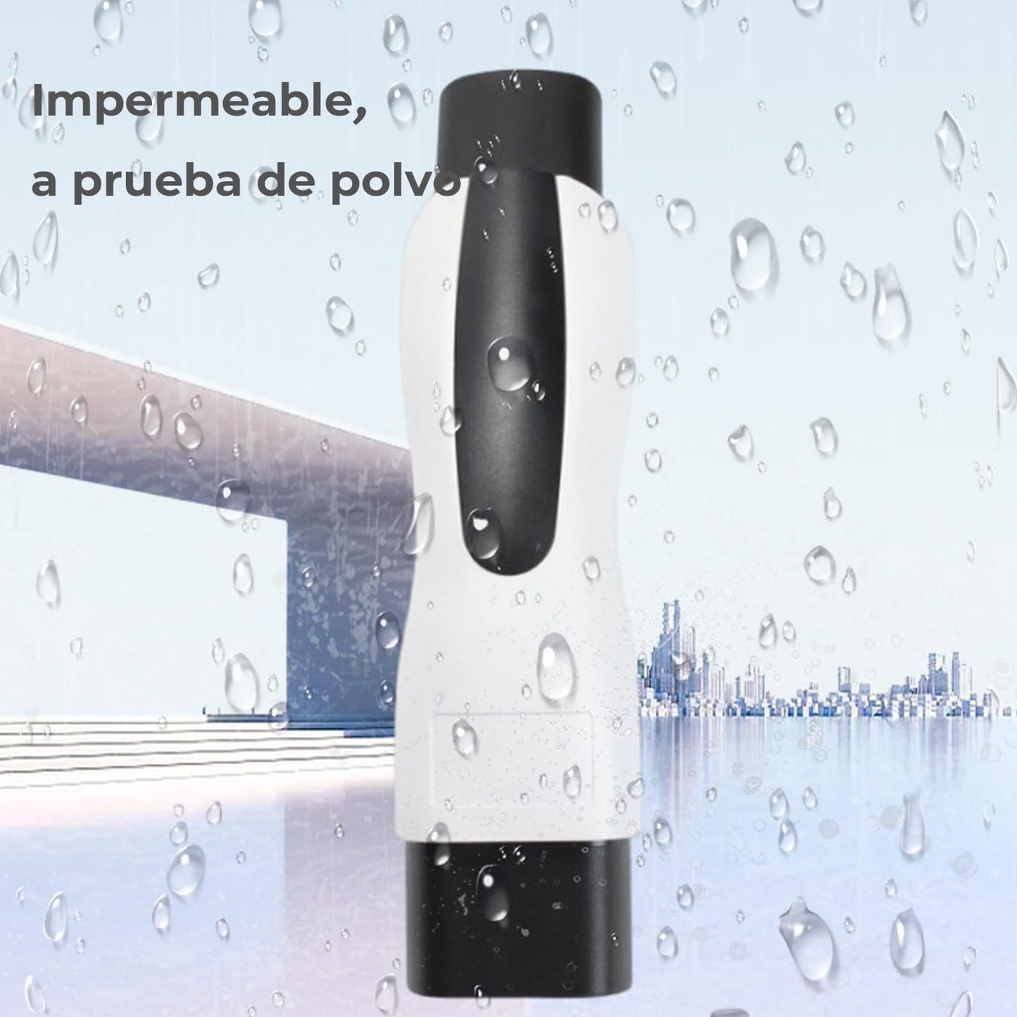 Adaptador EV YIYAHA Blanco Convertidor de Carga 7KW 32A Compatible con BYD JAC y Conector GB/T con Bloqueo de Seguridad para Auto Eléctrico