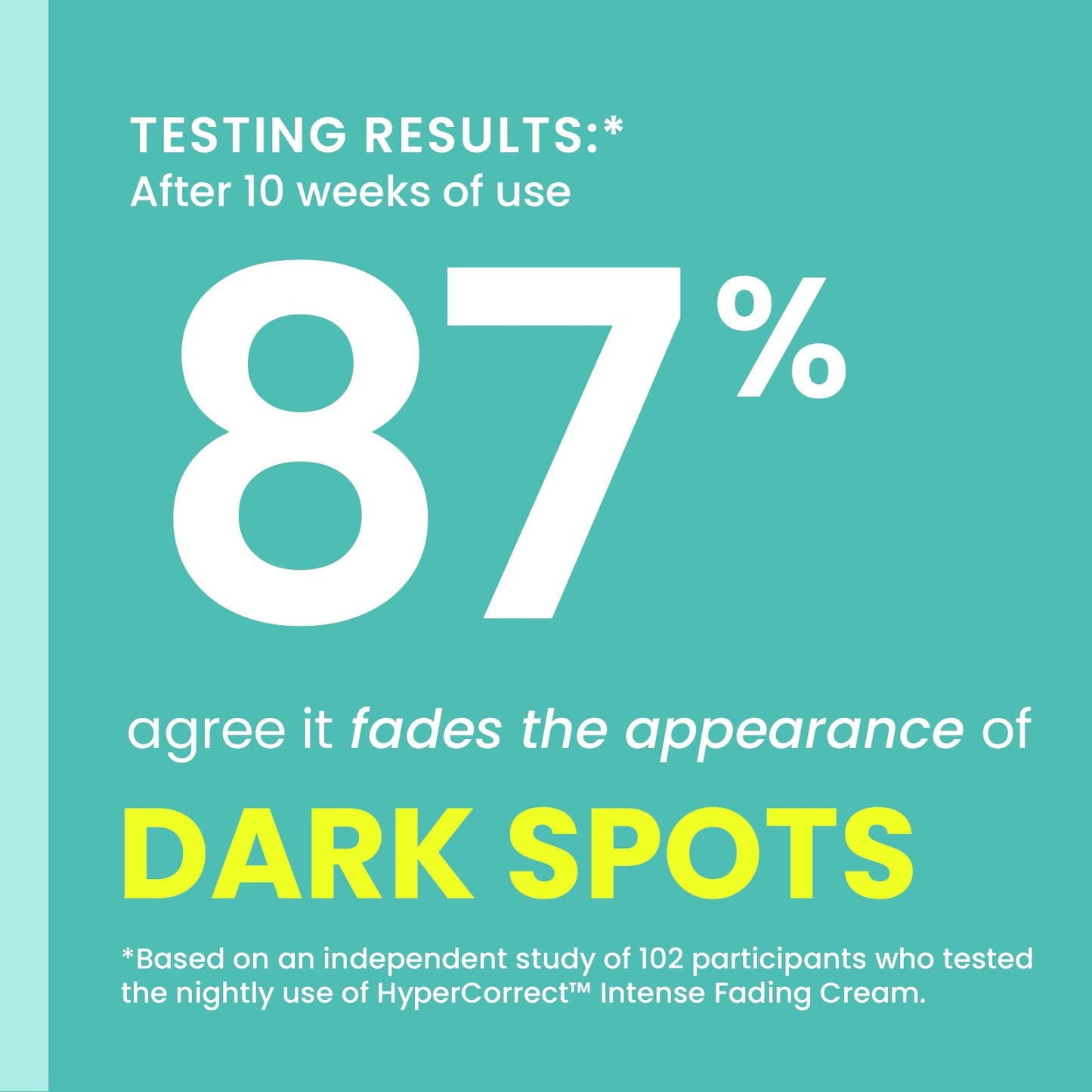 Urban Skin Rx- Crema aclarante HyperCorrect | 5% de cisteamina y 1% de niacinamida | Para cicatrices y tono de piel desigual, 1,7 fl.