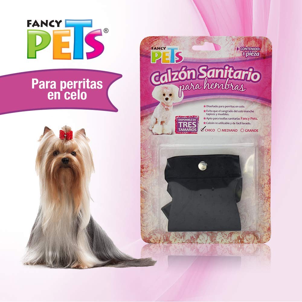 Fancy Pets Calzón Sanitario Tamaño Mediano para Perro Varios Colores