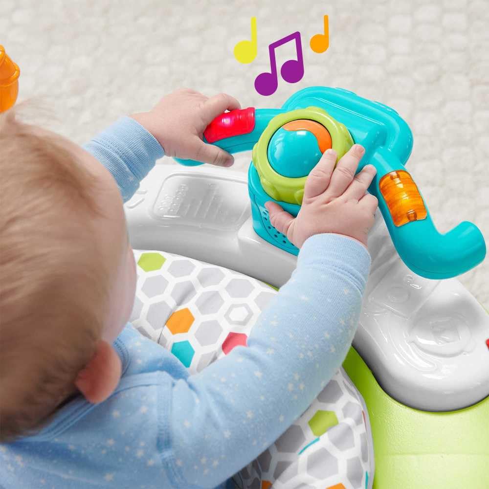 FISHER-PRICE, Silla Saltarina Diversión en el Gimnasio, Baby, Juguetes Didácticos
