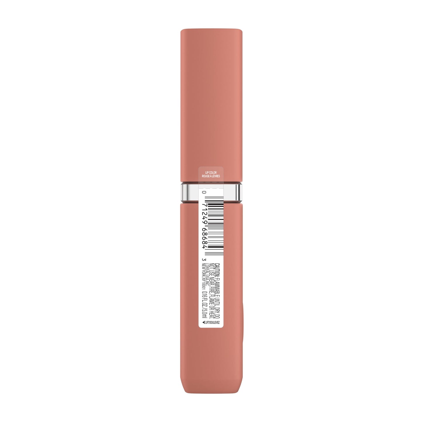 L'Oréal Paris, Infallible Matte Resistance Nudes, Labial Líquido Mate Larga Duración 16hr, Color Intenso con Ácido Hialurónico, Tono Worth It 601, 5ml