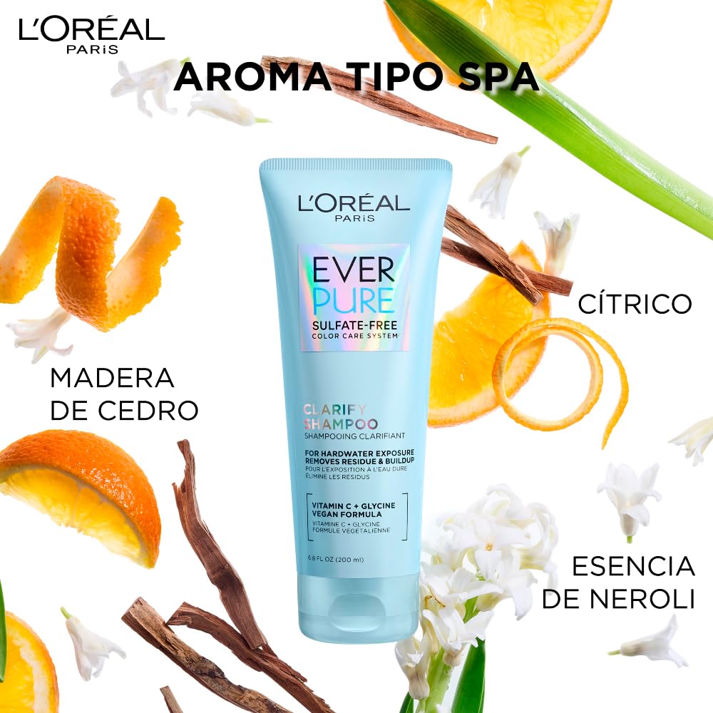 L'Oréal Paris Ever Pure Clarify & Restore Acondicionador Detox, 200 ml