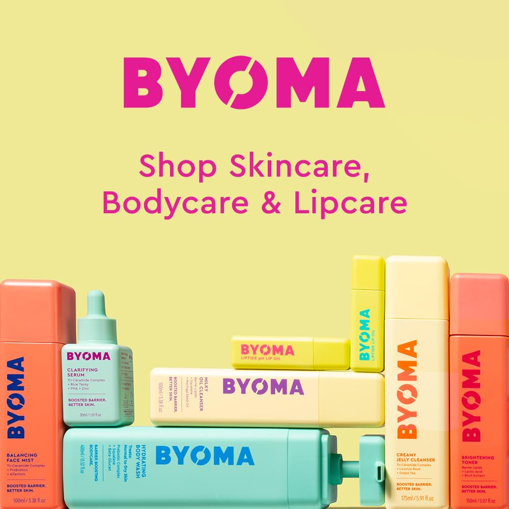 Byoma Máscara Facial Bio-collagen Radiance, Máscara de Lámina Líquida Transformadora, Resplandor Instantáneo, Mejora Elasticidad, Reduce Arrugas