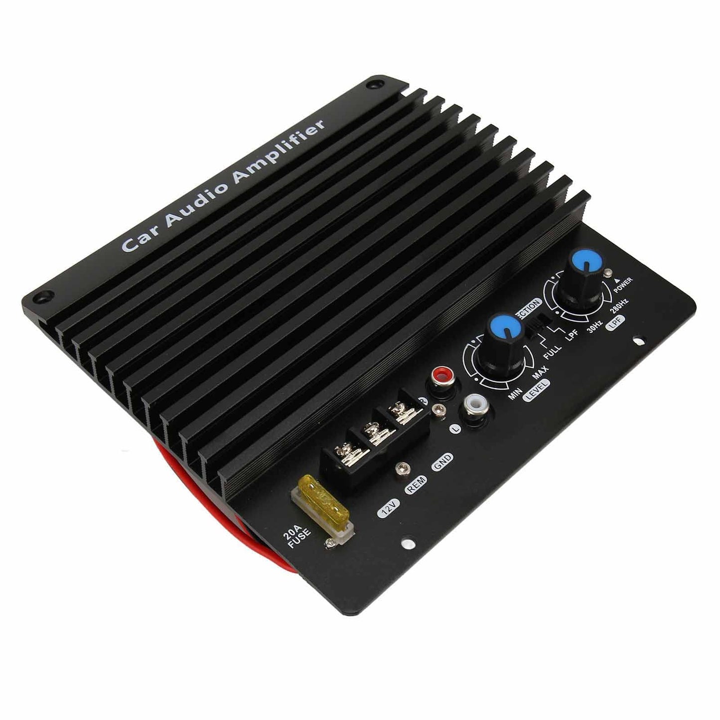 Amplificador de Placa de Subwoofer para Automóvil Ultradelgada 12V 300W para Vehículo