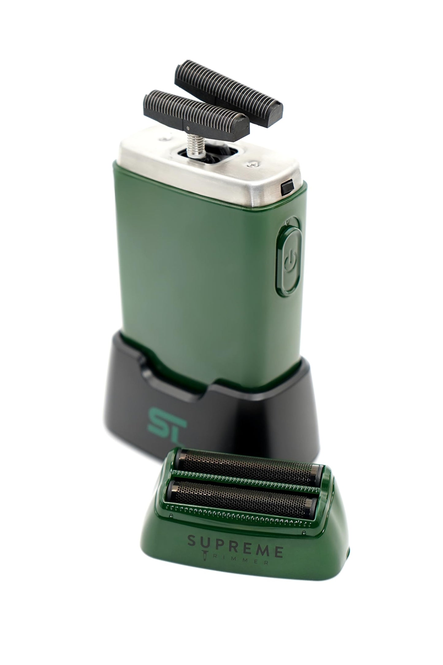 Supreme Trimmer Crunch STF602 - Afeitadora de doble lámina impermeable para hombres | 150 minutos de tiempo de funcionamiento, maquinilla de afeitar eléctrica sin cuerda y con cable, láminas