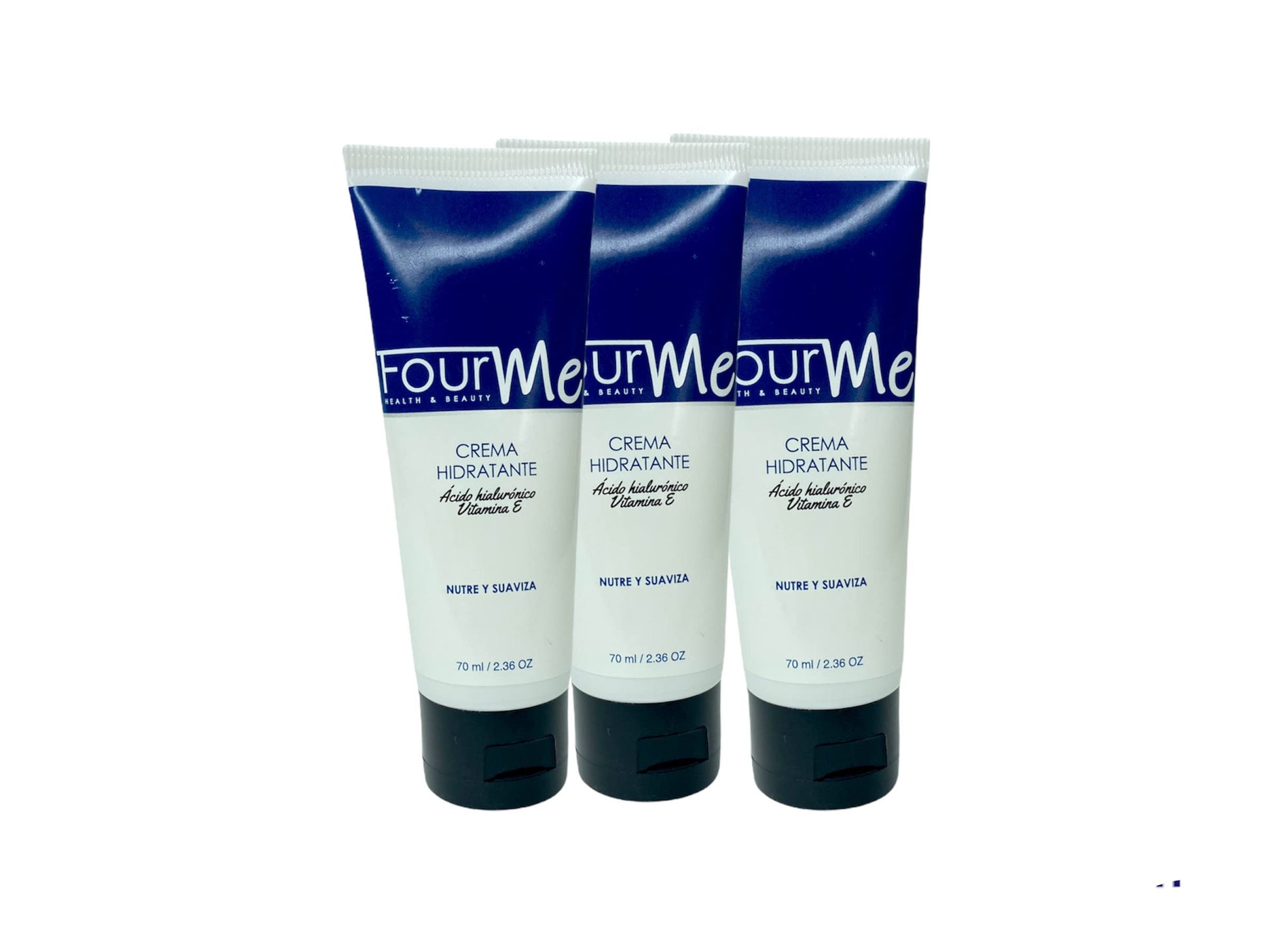 Crema Hidratante Fourme ácido hialurónico Vitamina E nutre y suaviza 3x1 - Fourme