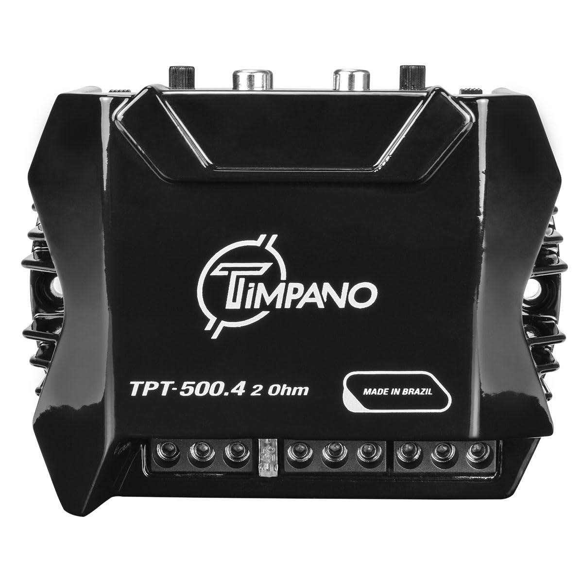 Amplificador de Audio de 4 Canales Timpano TPT-500.4 Negro Clase D para Coche