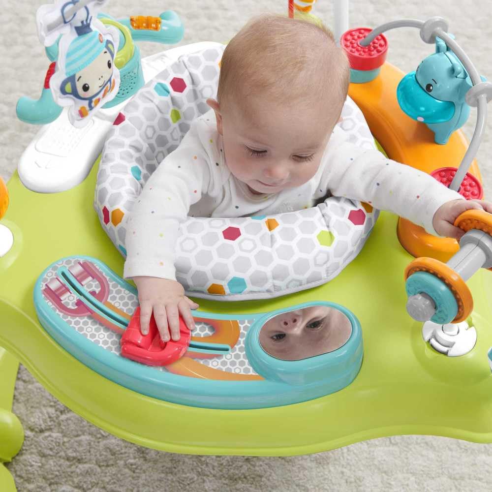 FISHER-PRICE, Silla Saltarina Diversión en el Gimnasio, Baby, Juguetes Didácticos