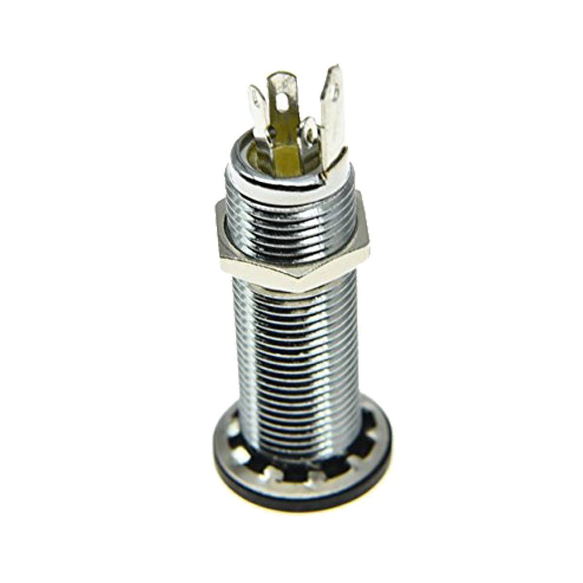 KAISH - Bajos estéreo de cobre para guitarra de 1/4 pulgadas, con conector estéreo o overol chapado en cromo