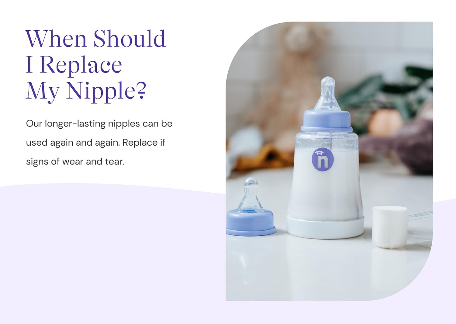 Kit de Selección de Flujo de Pezón nfant en Paquete de 4